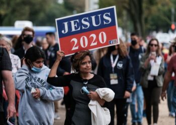 And the Sign Read: JESUS 2020