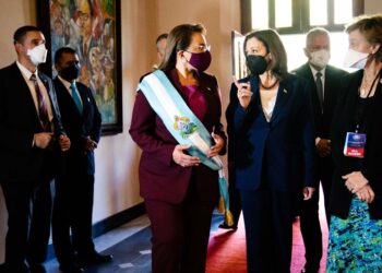 Harris Attends Inauguration of Honduras’s First Female President
