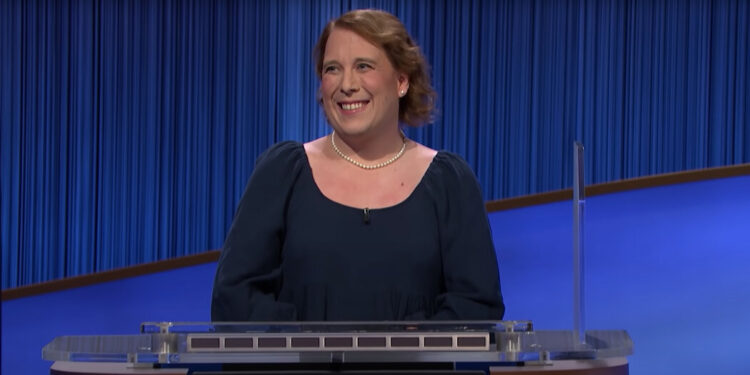 Amy Schneider Wins the Most Consecutive ‘Jeopardy!’ Games of Any Female Contestant