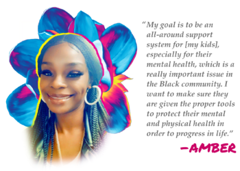 Front and Center: Guaranteed Income Helped Amber Be a Better “All-Around Support System” for her Kids