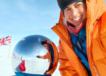 Harpreet Chandi Breaks Barrier With Solo Trip to South Pole