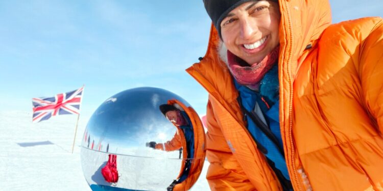 Harpreet Chandi Breaks Barrier With Solo Trip to South Pole