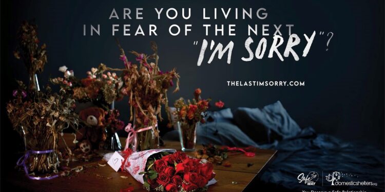 When “I’m Sorry” Falls Flat: Campaign Aims to Highlight Overlooked Abuse