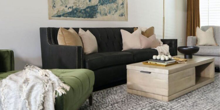 We’re Buying a Velvet Sofa After Seeing This Living Room