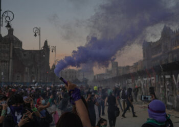 Mexican Women Protest Femicides as President Warns Against Violence