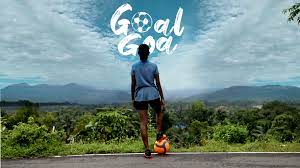 young women playing football