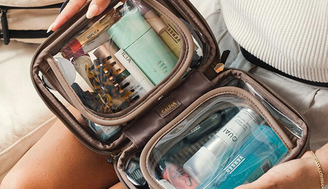 How to Pack Beauty Products in A Carry-On