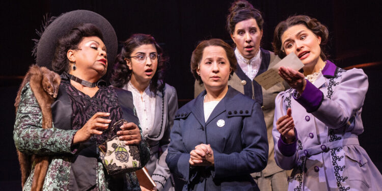 ‘Suffs’ Review: Young, Scrappy and Hungry for the Right to Vote