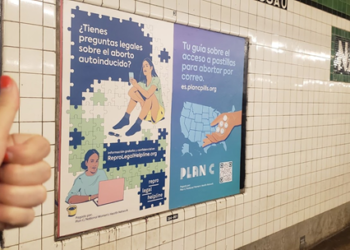 Self-Managed Abortion Pill Ads Launch in 250 NYC Subway Stations