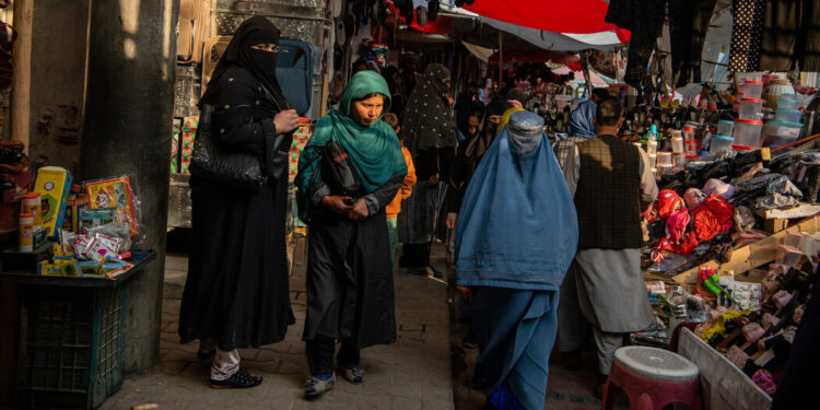 The Taliban Pressure Women in Afghanistan to Cover Up