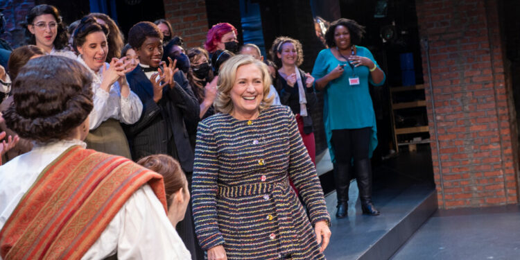 On the Scene: Hillary Clinton at ‘Suffs’