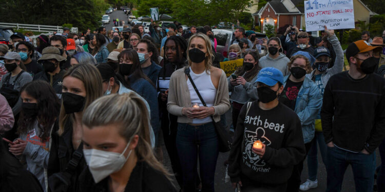 A Battle Over How to Battle Over Roe: Protests at Justices’ Homes Fuel Rancor