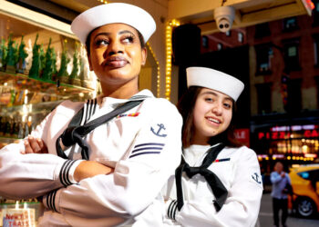 The Women of Fleet Week Hit the Town