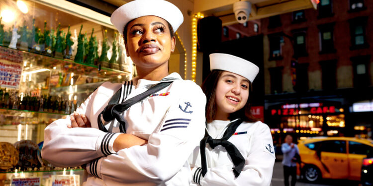 The Women of Fleet Week Hit the Town