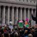 New York Officials and Hundreds of Protesters Rally in Support of Abortion Rights