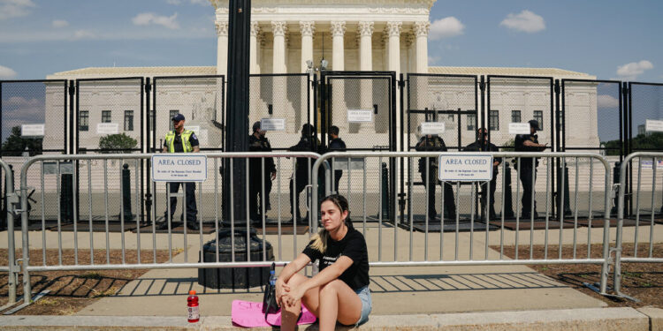 First Amendment Confrontation May Loom in Post-Roe Fight