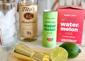 Trader Joe’s 3-Ingredient Watermelon Juice Cocktail