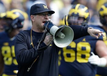 Michigan Coach Jim Harbaugh Speaks at Anti-Abortion Event