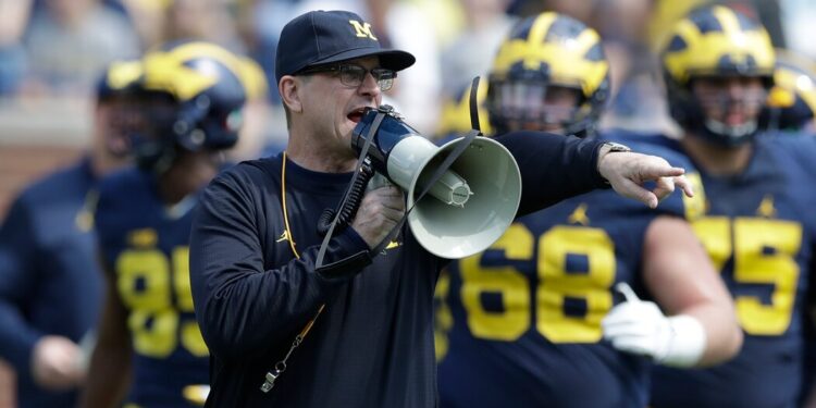 Michigan Coach Jim Harbaugh Speaks at Anti-Abortion Event