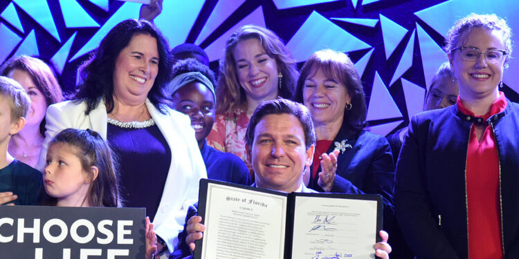 A Culture Warrior Goes Quiet: DeSantis Dodges Questions on Abortion Plans