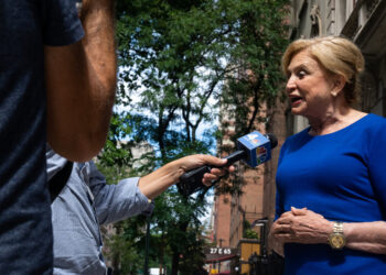 Carolyn Maloney’s Campaign Pitch: A Man Can’t Do My Job