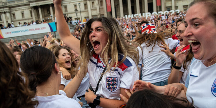 England Exults After Women’s Euros Soccer Win