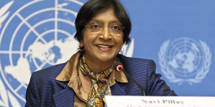 Born Under Apartheid, Navi Pillay Has Climbed to Global Heights in Promoting Human Rights Law