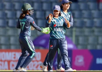 India Women vs Pakistan Women: Pakistan celebrate a wicket