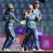 India Women vs Pakistan Women: Pakistan celebrate a wicket