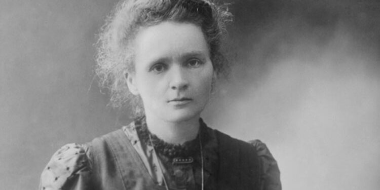 Marie Curie, who conducted pioneering research on radioactivity and was the first person to win the Nobel Prize twice