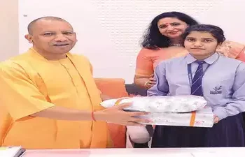 CBSE Topper Lauds UP Chief Minister Yogi Adityanath for Women Empowerment