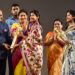 Mountaineers Tashi Malik and Nungshi Malik receive Nari Shakti Puraskar 2019 on International Womens Day from President Ram Nath Kovind as Union Minister Smriti Irani looks on, at Rashtrapati Bhavan Cultural Center in New Delhi, Sunday, March 8, 2020