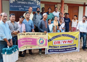 Officials in Hailakandi