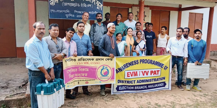 Officials in Hailakandi