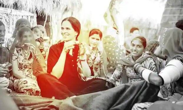 Fashion designer Anita Dongre believes that when you empower women, you empower a family and build a stronger community.