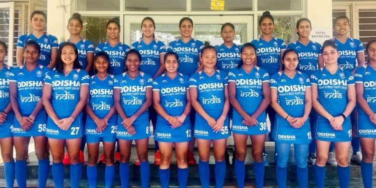 Hockey India Names 20-Member Indian Women's Hockey Team for the FIH Women's Nations Cup 2022