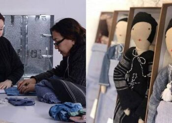 An Indian Social Enterprise is Training Refugee Women to Make Dolls From Fabric Waste