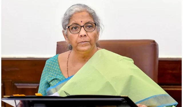 Union Finance Minister Nirmala Sitharaman