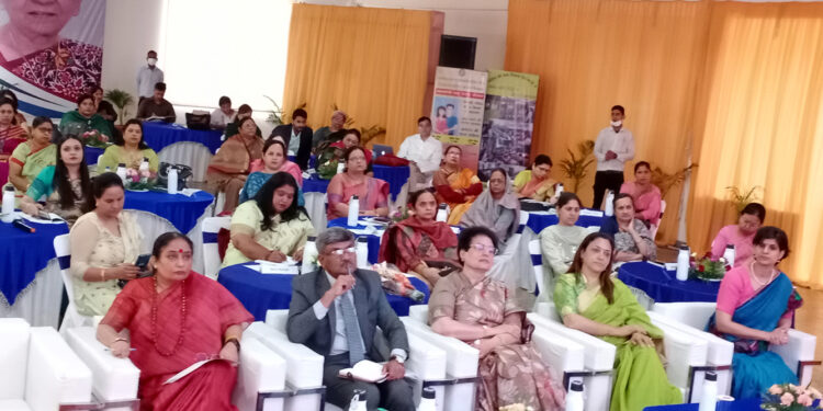 Women MLA take part in “She is a Changemaker” project in Dharamsala on Wednesday.