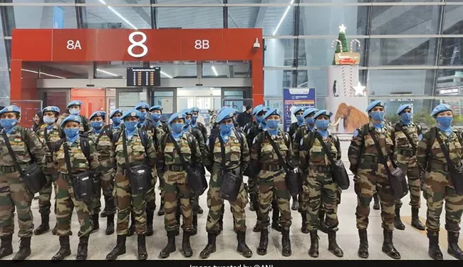 In 2007, India became the first country to deploy an all-women contingent to a UN peacekeeping mission.