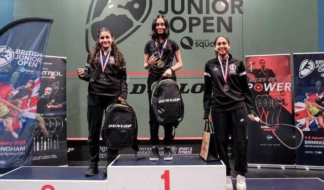India’s Squash Prodigy Anahat Singh Wins The U15 British Junior Open