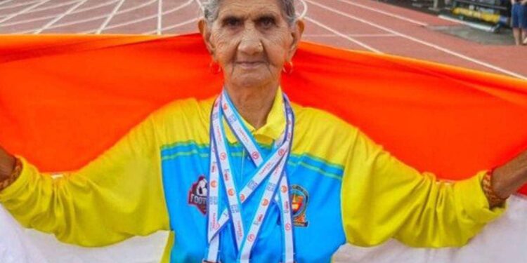 94 YO Athlete Bhagwani Devi Wins Three medals at World Masters Athletics