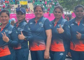 A Maiden Gold For India's Women's Fours Lawn Bowls Team At CWG 2022
