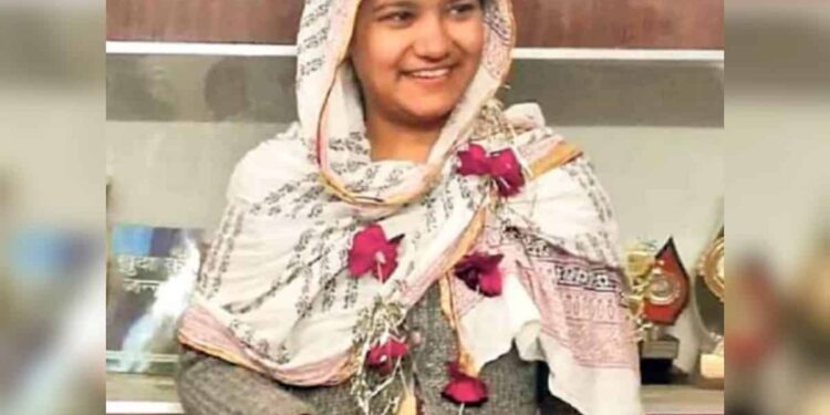 Sana Ali, a driver’s daughter, appointed as ISRO scientist