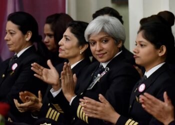 Air India claims to have among the largest yokes of female pilots in the country.