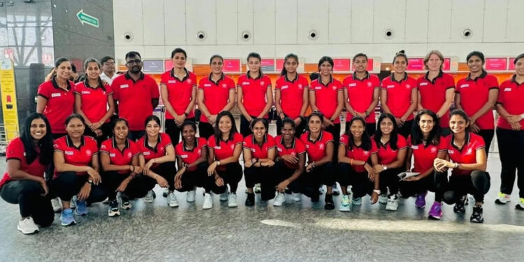 Indian Women's Hockey Team leaves for Australia Tour 2023