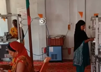 Women set up plant to manufacture sanitary napkins in Bihar's Bhojpur