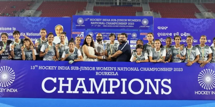 “All our hard work paid off,” says Hockey Haryana Coach after winning 13th Hockey India Sub Junior Women National Championship 2023
