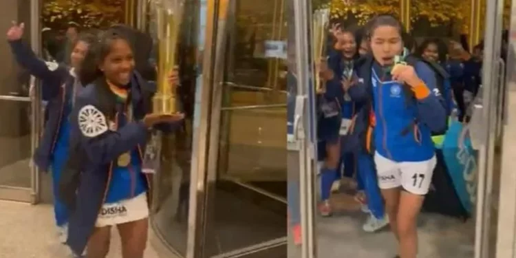 Watch: Celebrations By Indian Women's Hockey Team After FIH Nations Cup Win, Goes Viral