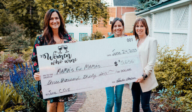 Salmon Arm’s Mamas for Mamas took home the bulk of the money donated at Shuswap Women Who Wine’s latest Community Giving Event held at R.J. Haney Heritage Village and Museum on Saturday, June 18, 2023